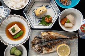 朝食